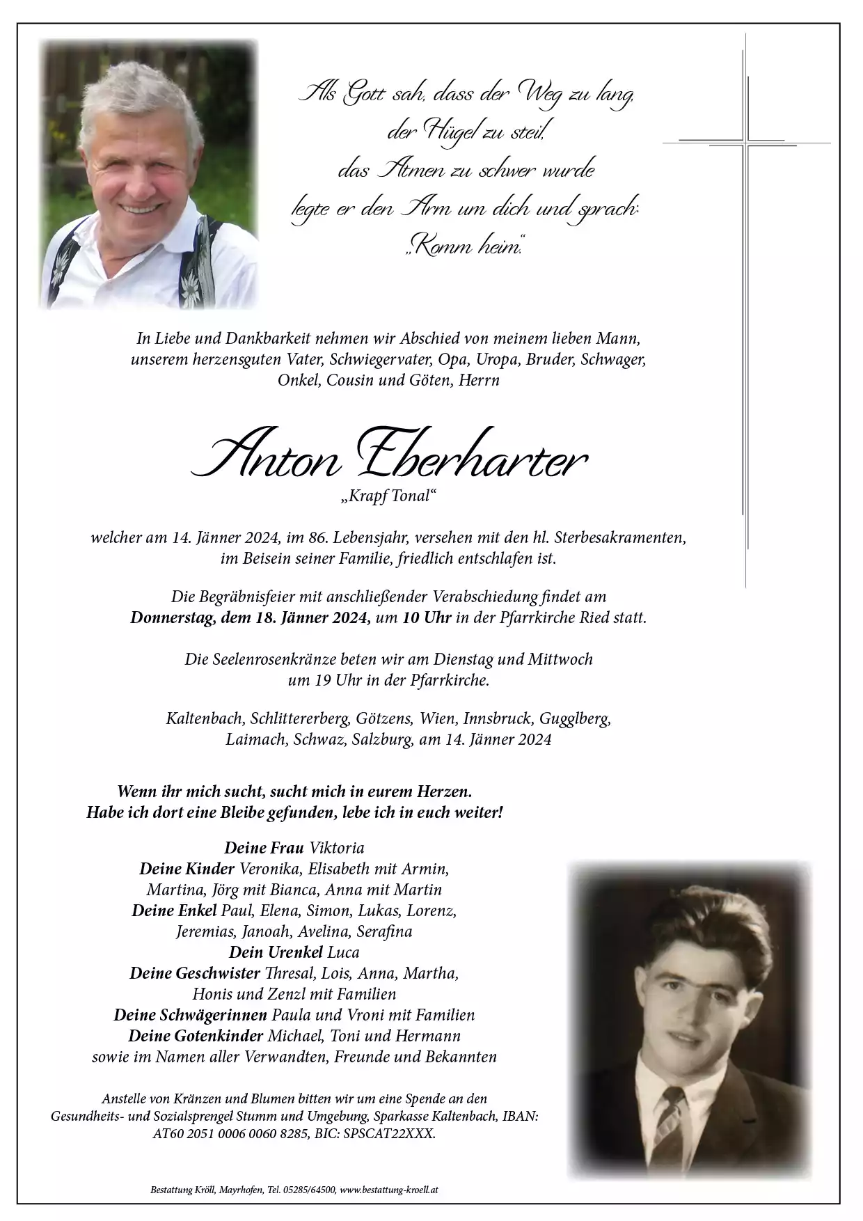 Parte von Anton Eberharter
